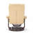Shebeen Faux Leather Swivel Recliner-46153159