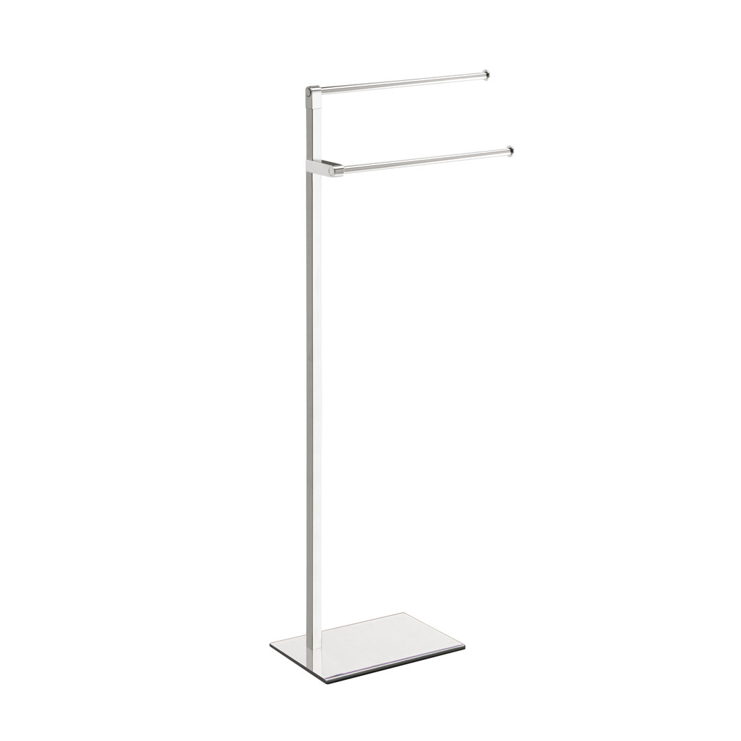 39cm Freestanding Double Towel Rail