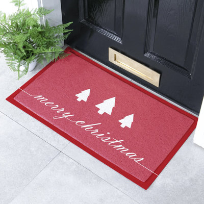 Non-Slip Christmas Doormat