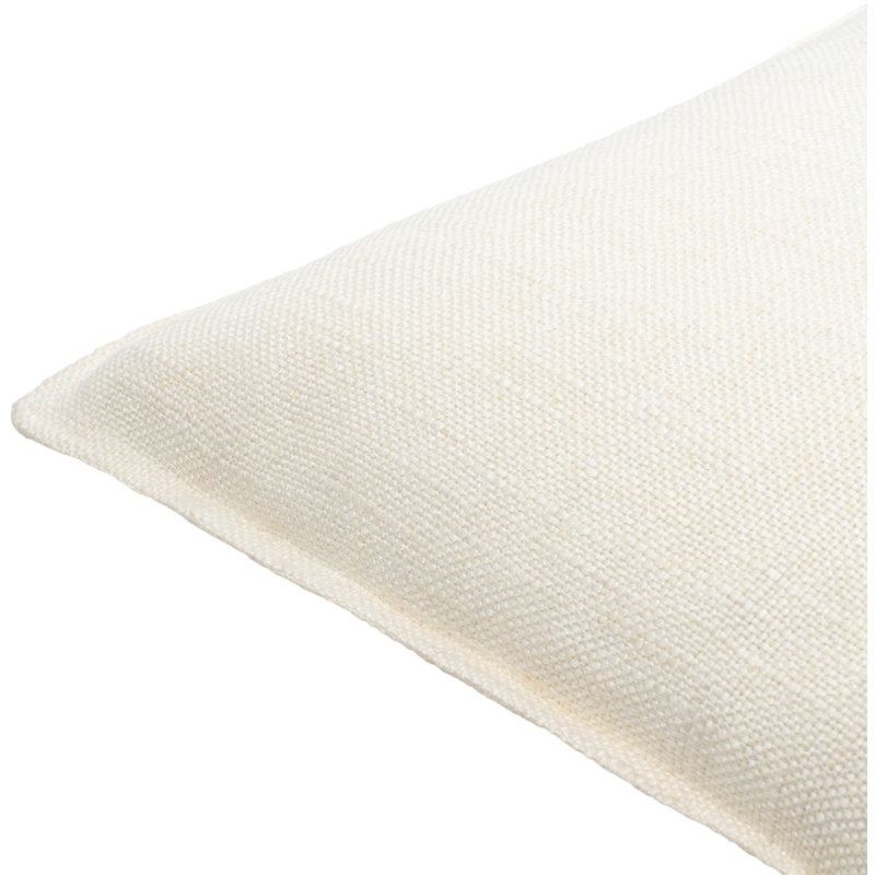 Thurman Throw Pillow, 20" x 20", Cream, Pillow Cover Only - No Insert