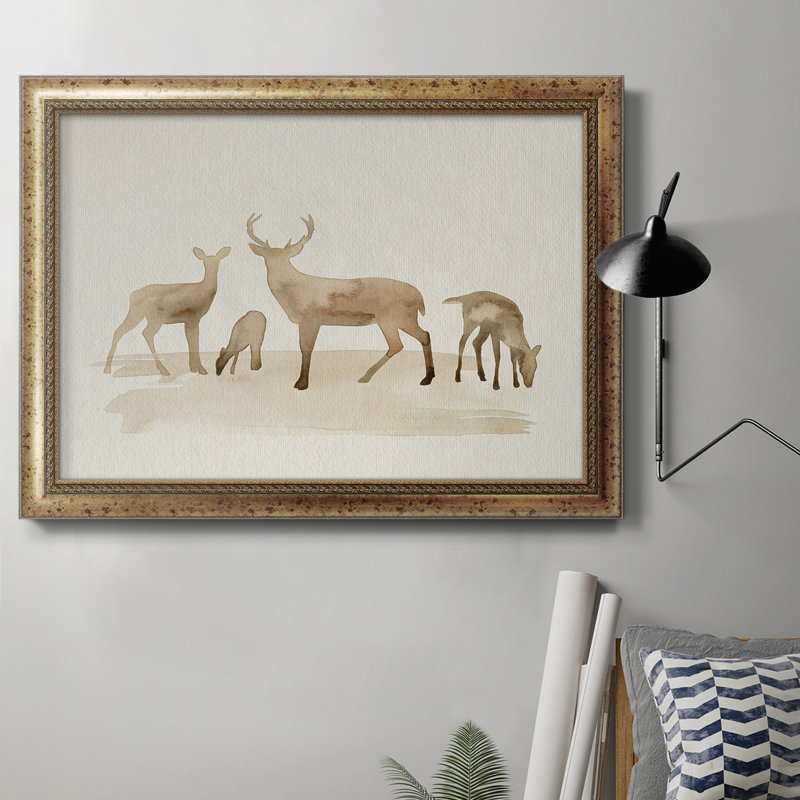Whitetail Herd I - cadre photo, impression sur toile