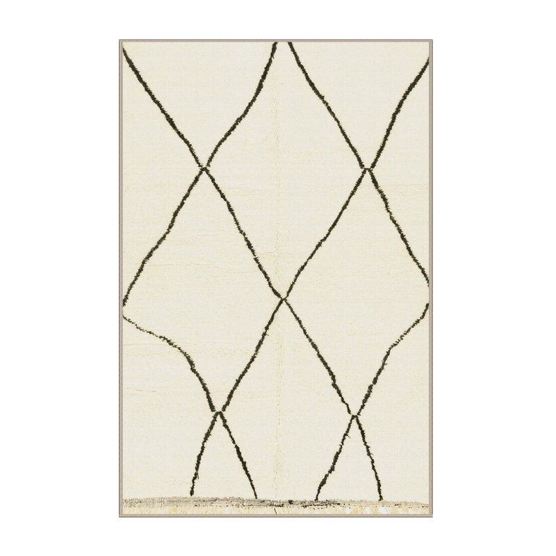 Tapis abstrait moderne 3061, Rectangle 8 pi x 10 pi