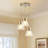 Dawne 3 - Light Gold Pendant