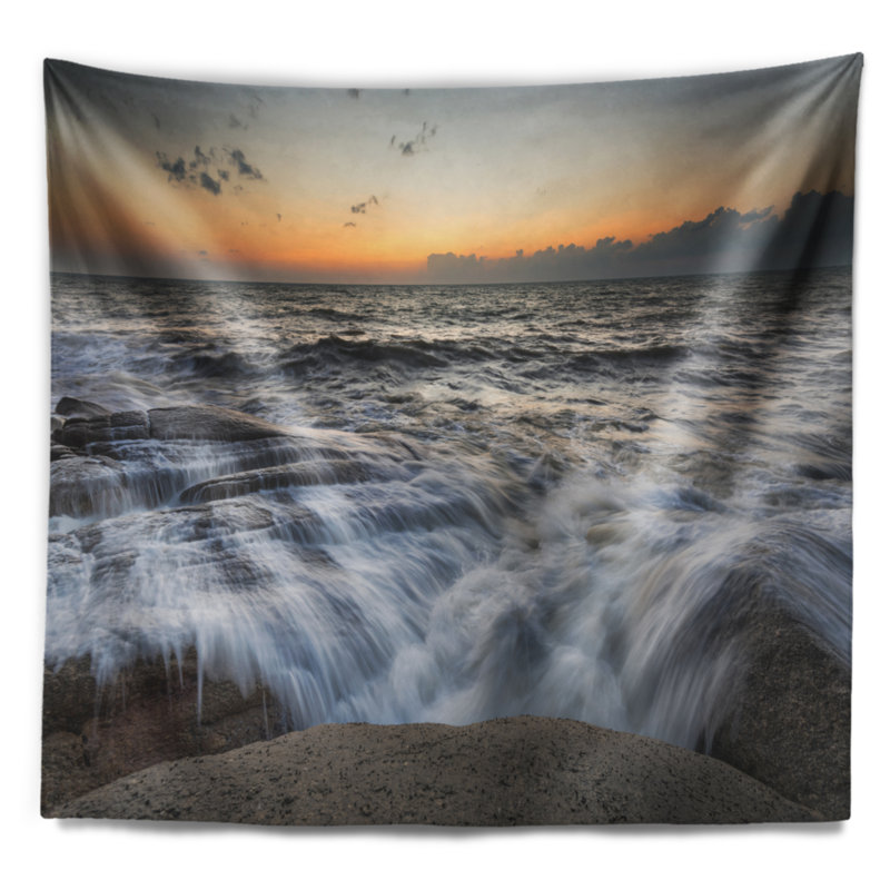 Polyester Tapestry, 50" H x 60" W