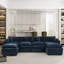 Canapé-lit en chenille moderne avec repose-pieds-1006864264-1006864265