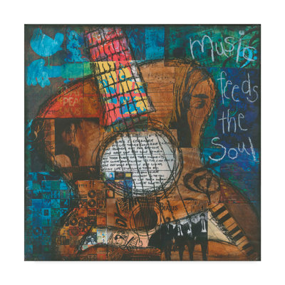 Reproduction de peinture acrylique sur toile tendue Huso