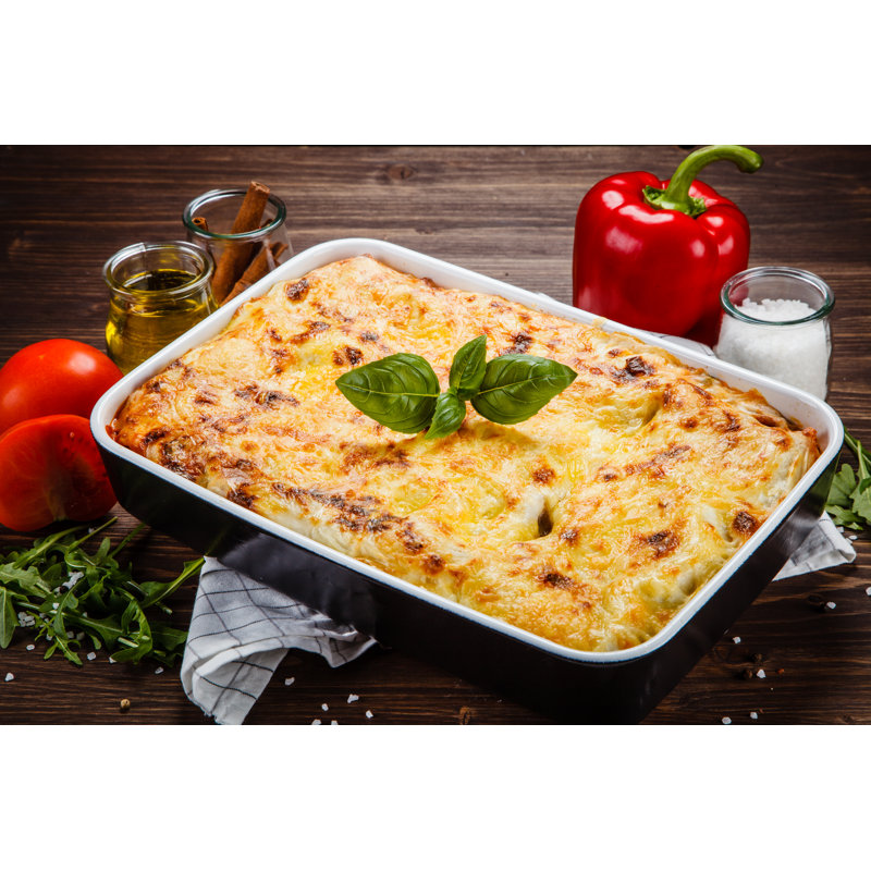 Lasagna by Gbh007 - Wrapped Canvas Print, 30cm H x 46cm W x 3.8 cm D