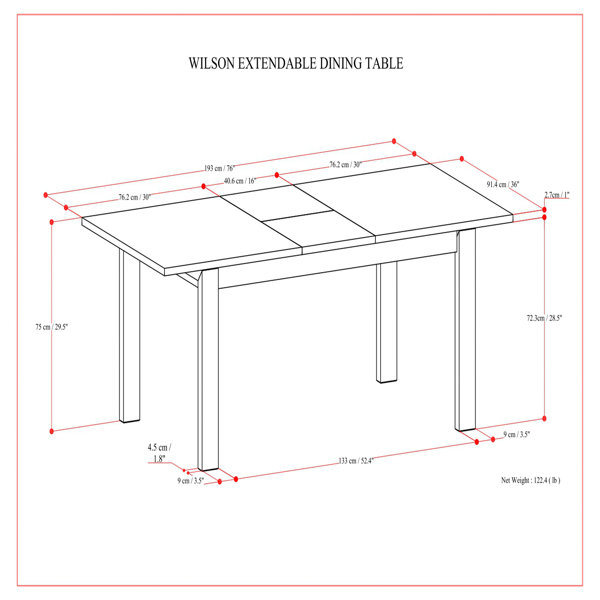 Product Dimensions