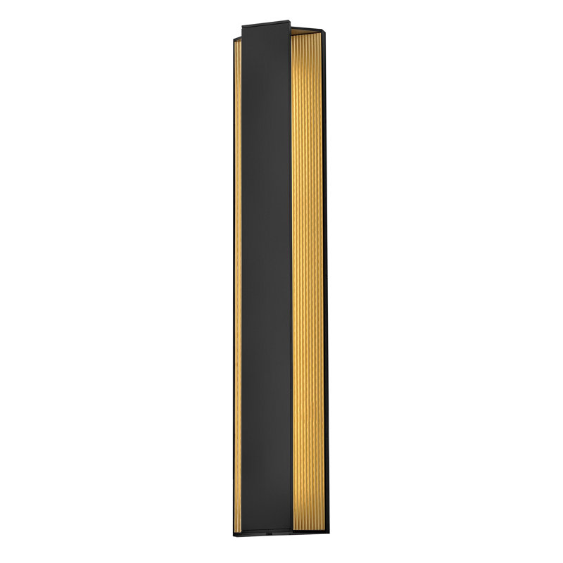Très grande applique murale Hinkley Strata, 31.5" H x 6" W x 3.25" D, 36 W