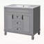 Charmant meuble-lavabo avec rangement polyvalent et attrait élégant
