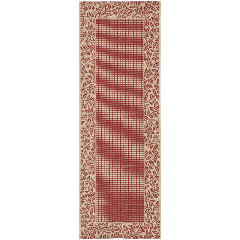 Herefordshire Performance Geometric Indoor/Outdoor Area Rug, Runner 2'3" x 10'