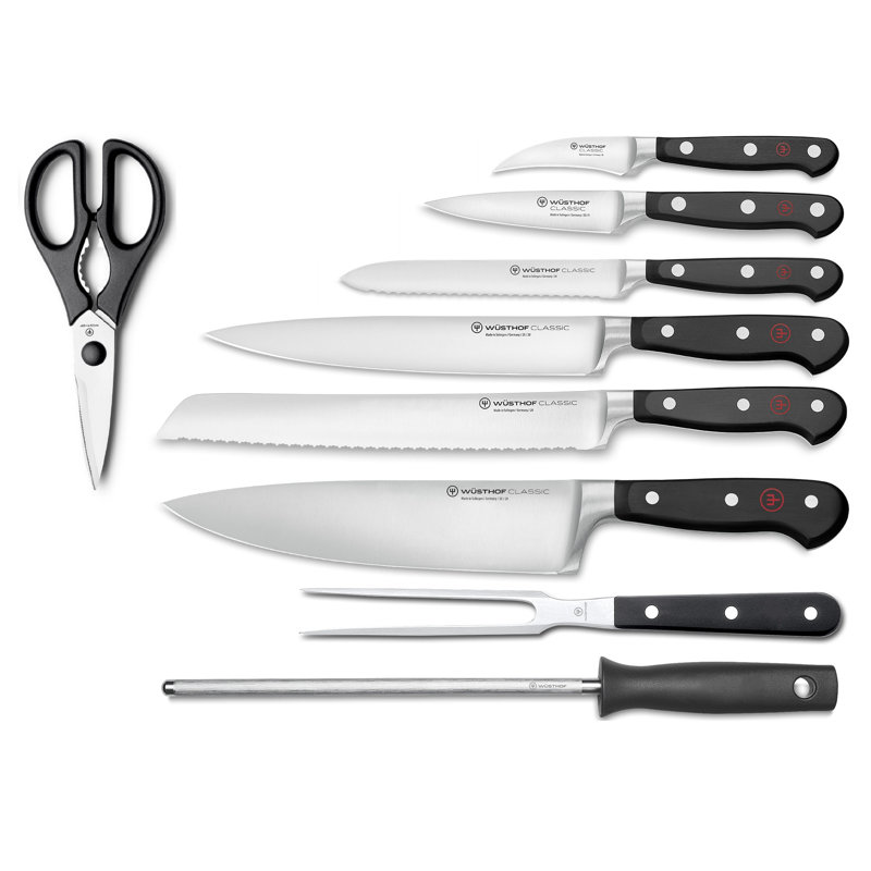 WÜSTHOF Classic 10-Piece Knife Block Set