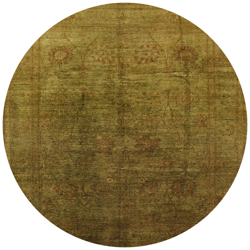 Indoor Rug, Round 3'
