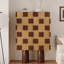 Armoire d'appoint de style français à blocs de couleur rétro