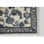 Tapis décoratif en laine de conception unique noué à la main new age cream/bleu 2 pi 6 po x 4 pi