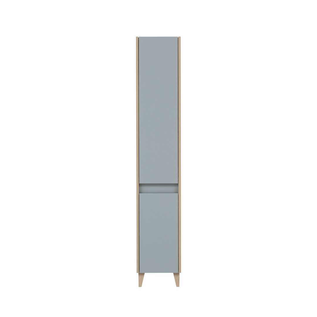 30,2 x 170 cm freistehender Badschrank Calvin-Leigh