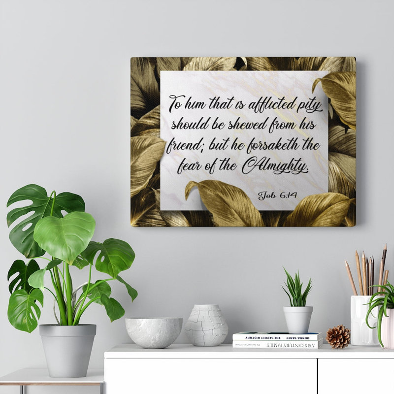 The Fear Of The Almighty - Wrapped Canvas Print, 30cm H x 41cm W