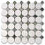 11" x 11" Marble Mosaic Wall & Floor Tile