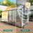 Newly Marketed Gain Height Windproof Aluminum Greenhouse Polycarbonate Greenhouse  Heavy Duty Walk-In Greenhouses For Outdoor Backyard In All Season-123831011