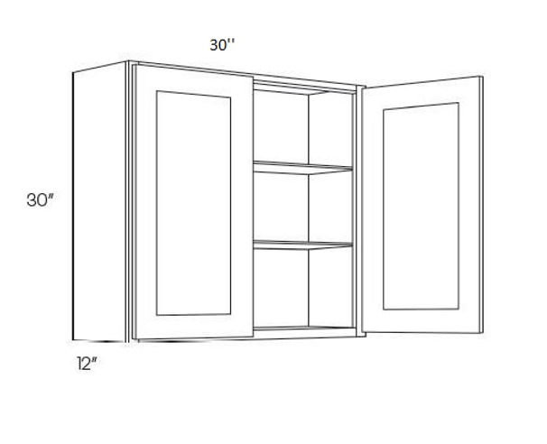 Armoire murale blanche prête à assembler 30 po / 33 po / 36 po / 39 po x P 12 po x H 30 po, H 30 po x l 30 po x P 12 po