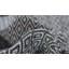 River Geometric Area Rug in Black-1465595055