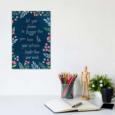 Let Your Dreams Be by Natalie Carpentieri - Wrapped Canvas Gallery-Wrapped Canvas Giclée