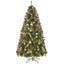 Sapin de Noël artificiel de 3 m (10 pieds) avec 5090 branches, 1200 lumières DEL, 10 modes d'éclairage et télécommande