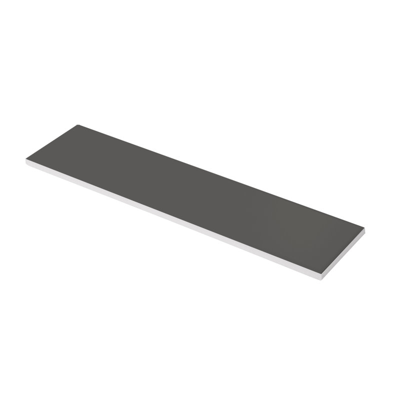 Urban Domain Satin 3" x 12" Ceramic Subway Tile, Steel