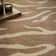 Alaisdair Tiger Animal Print Taupe Area Rug