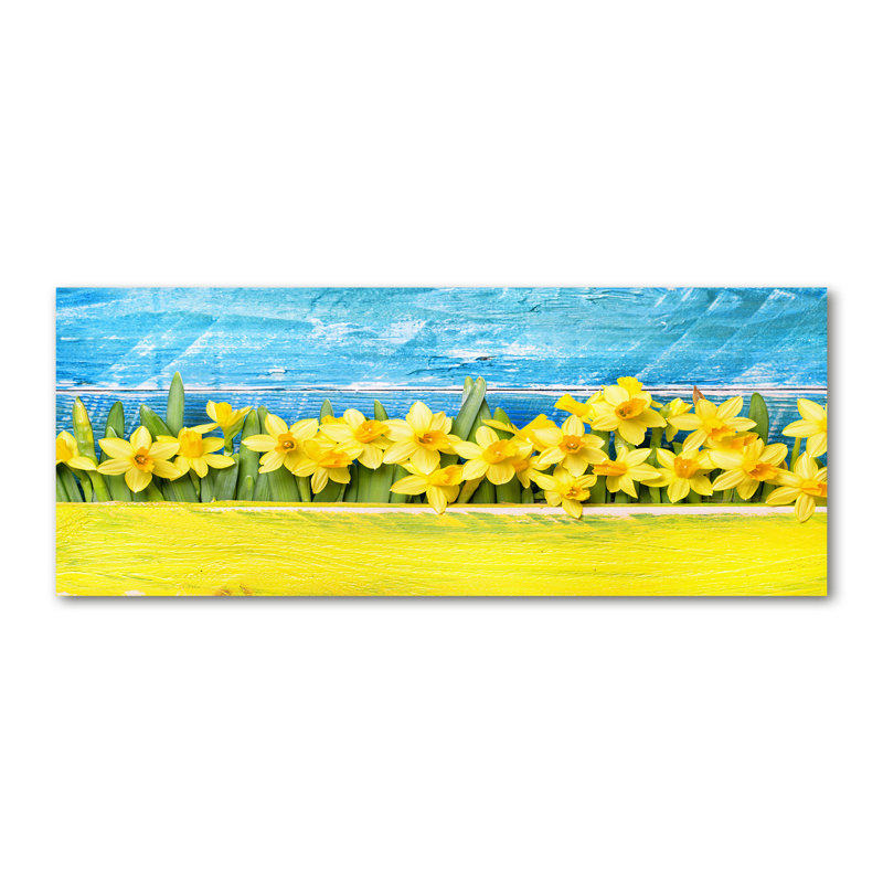 Daffodils - Wrapped Canvas Print