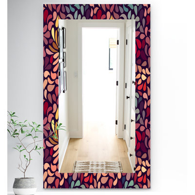 Miroir mural abstract