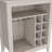 Bar Cabinet Castle, One Open Shelf, Six Wine Cubbies-471047438
