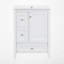 Meuble-lavabo 24 po avec lavabo et tiroirs en céramique-1378088619