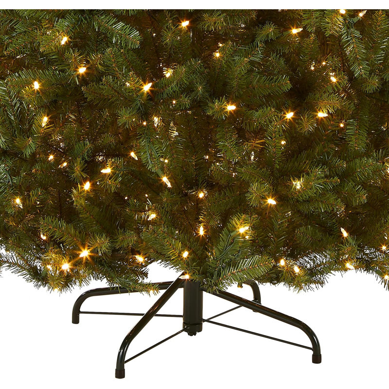 Sapin artificiel Dunhill, 9 pi, lumières bicolores