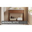 Base de meuble-lavabo simple 16,5 po Modway Zaire-94387530