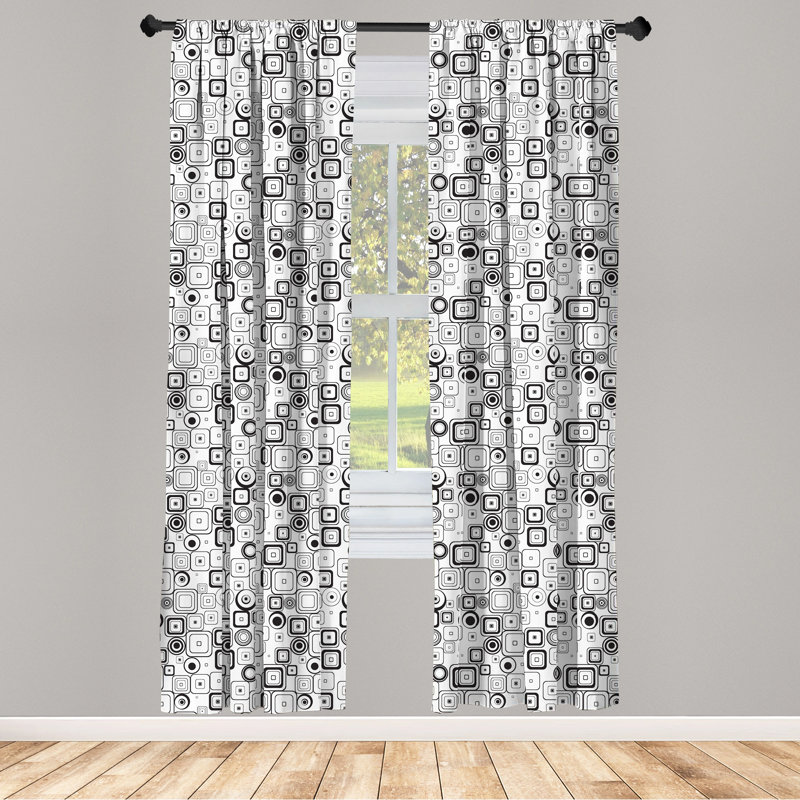 Room Darkening Curtain Pair, 28" x 84"