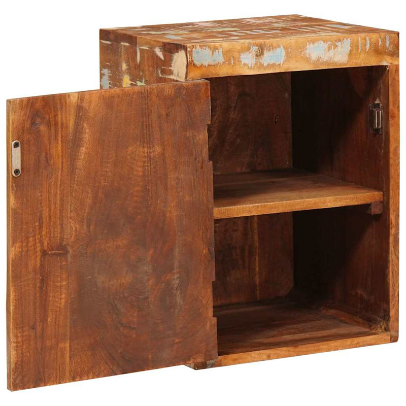 35cm W Solid Wood Bedside Table