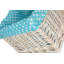 Wicker Willow Storage Basket with Lining-15132811