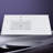 Left Offset 42"  Single Bathroom Vanity Top In White Countertop With Solid Surface Sink Basin