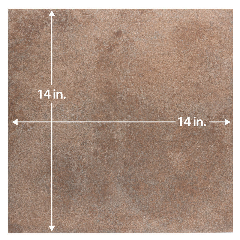 Americana Boston 14 In. X 14 In. Porcelain Terra Cotta Wall & Floor Tile