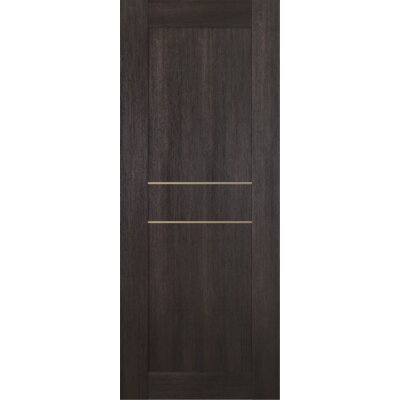 Paneled Wood and Metal Prefinished Standard Door -  Belldinni, 186535