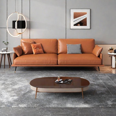 Office sofa simple modern business Italian style