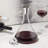 Harrison Irving Chrome-Rimmed Crystal Decanter