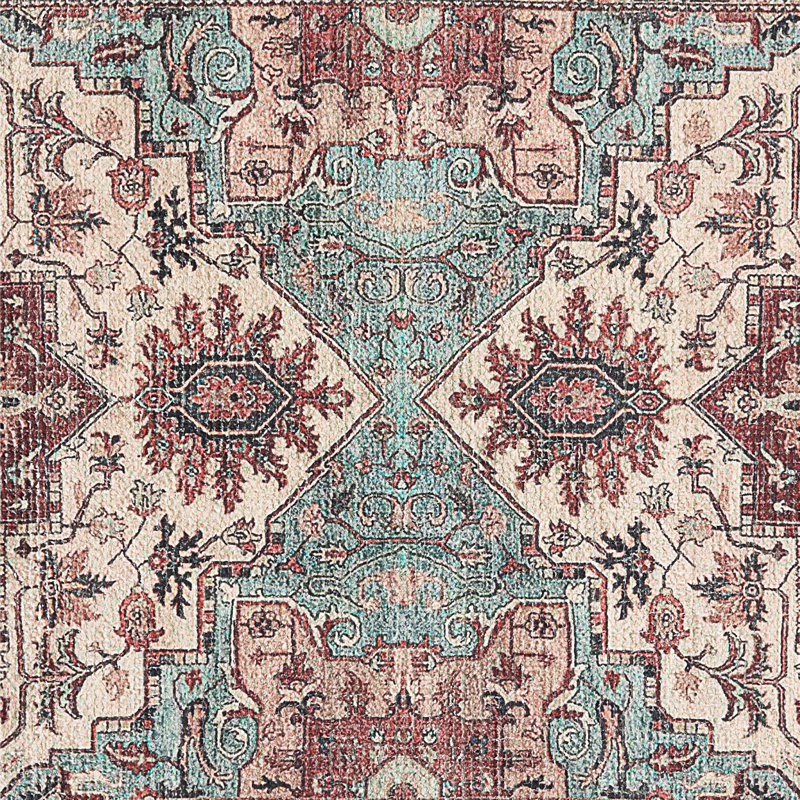 Jessica Simpson Machine Washable, Slip Resistant Accent and Runner Rugs with Fringe (Set of 2)