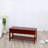 Solid Wood Shoe Bench With Storage-4740898