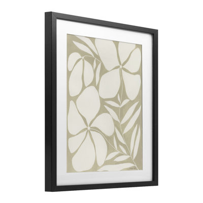 «Real Simple Flowers», reproduction encadrée sous verre, conception de Danhui Nai