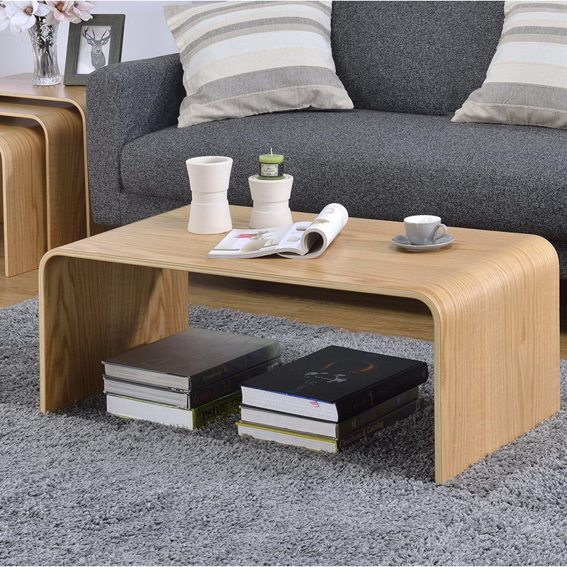 Trisler Single Coffee Table, Oak