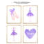 Ballet Gallery Wall, 4 pièces, impressions sur papier-39975706