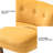Tufted Velvet Side Chair with Solid Wood Legs (Set of 2)-696709292