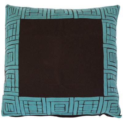 Embroidered Throw Pillow